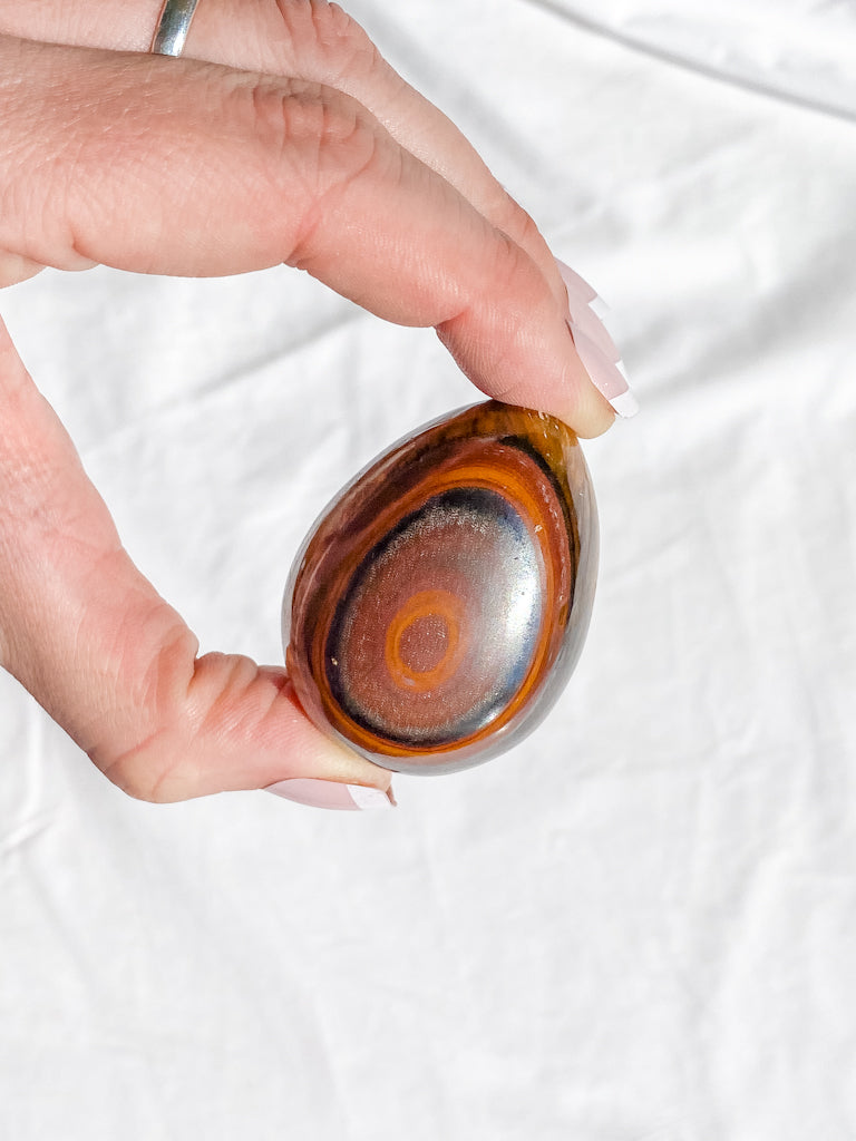 Tiger Eye Egg | Medium