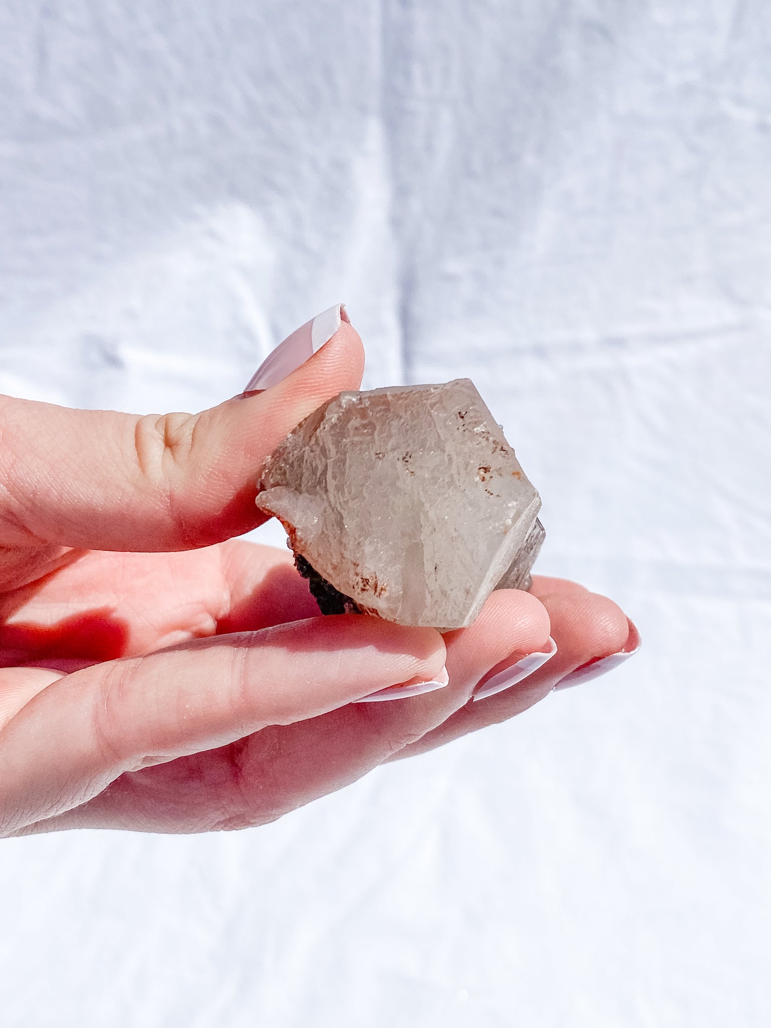 Clear Quartz with Inclusions Natural Point 111g