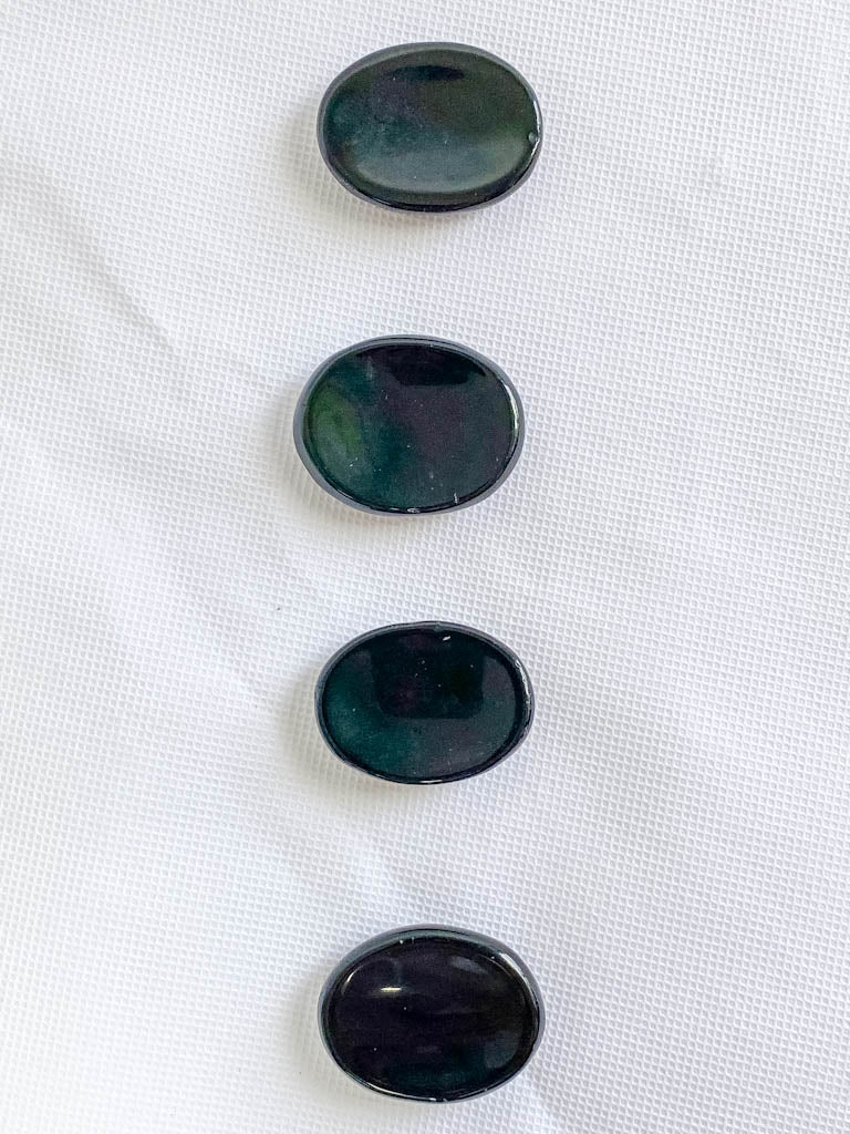 Black Obsidian Worry Stone