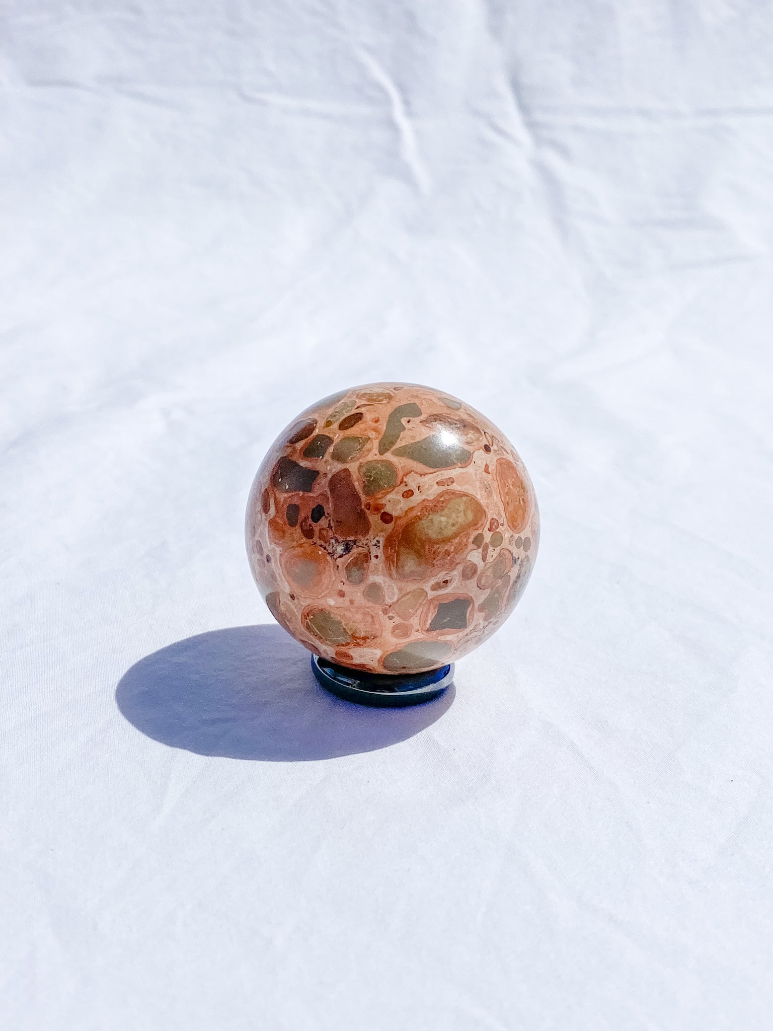 Leopardite Sphere | Large