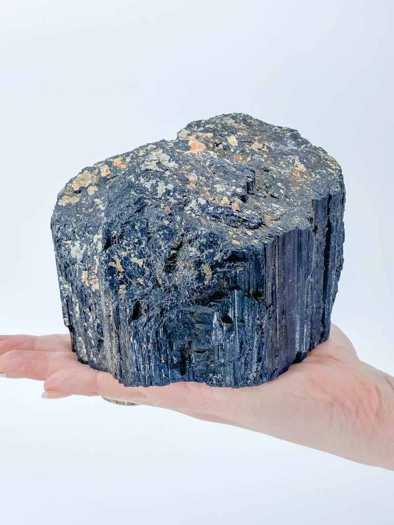 Black Tourmaline with Mica Inclusions 2.5kg