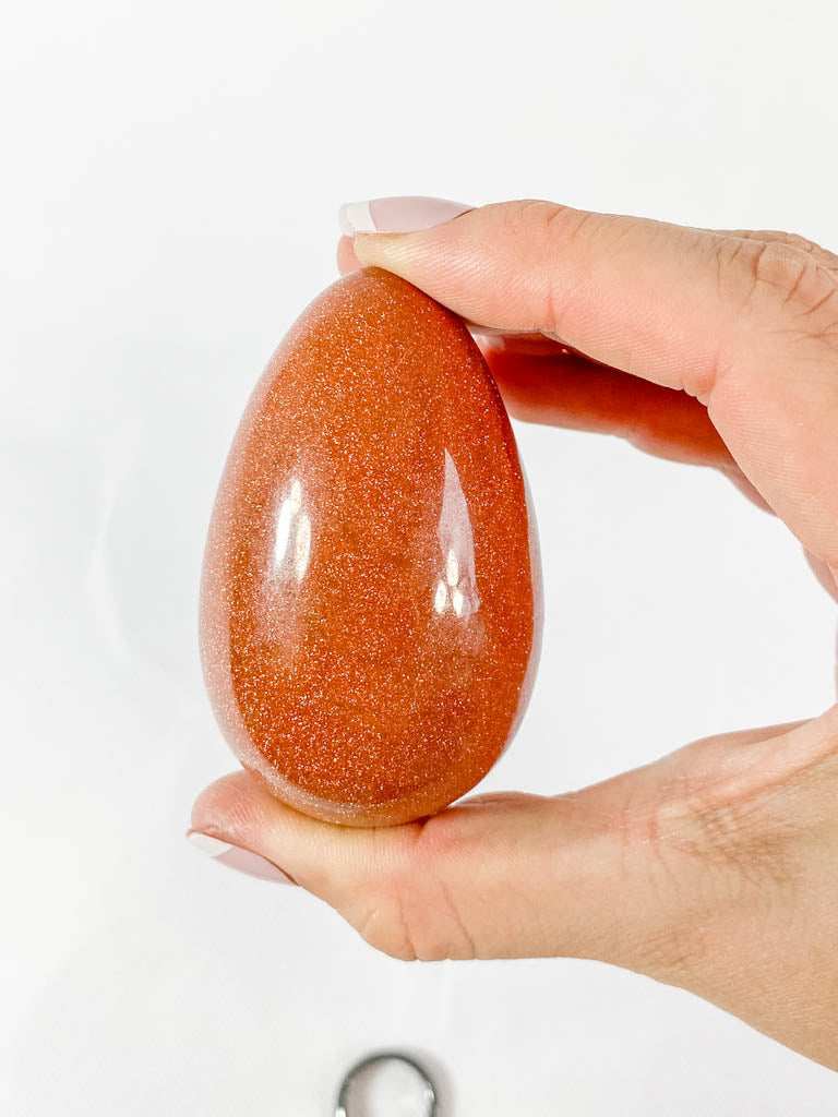 Gold Stone Egg | Large