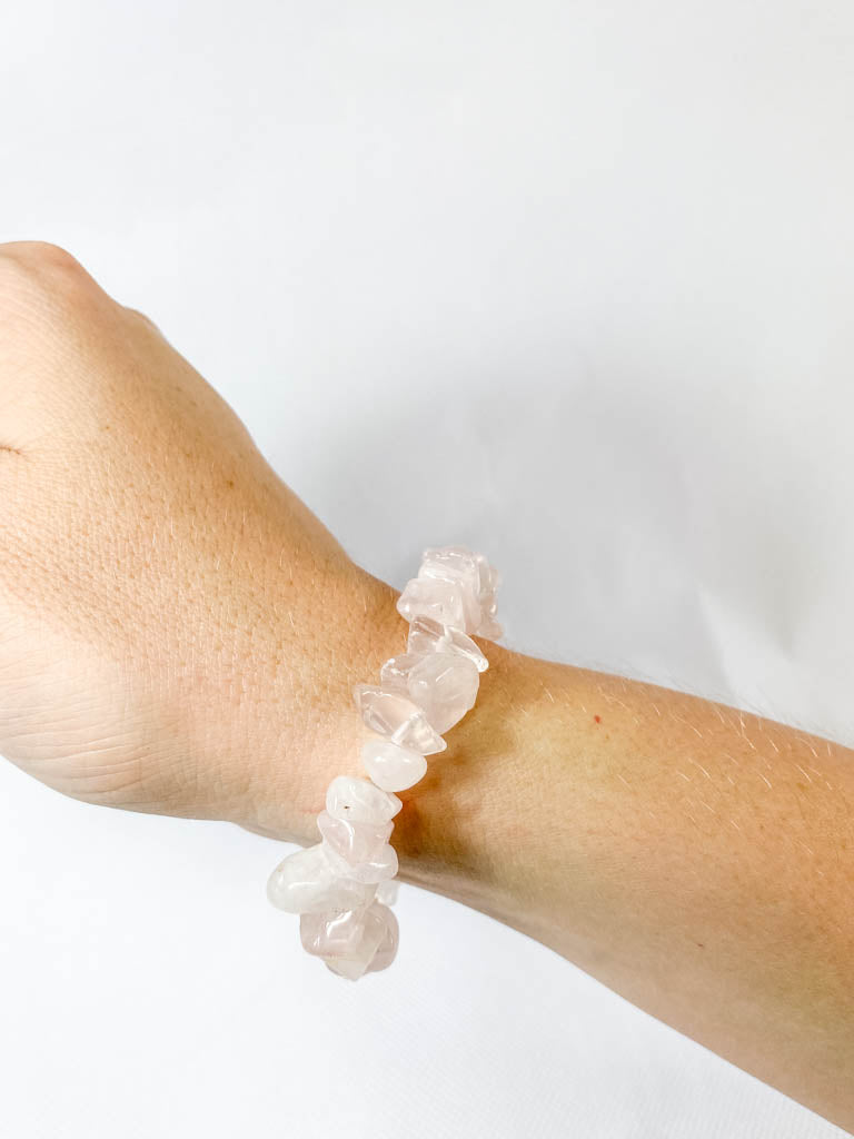 Gemstone Bracelets Rose Quartz