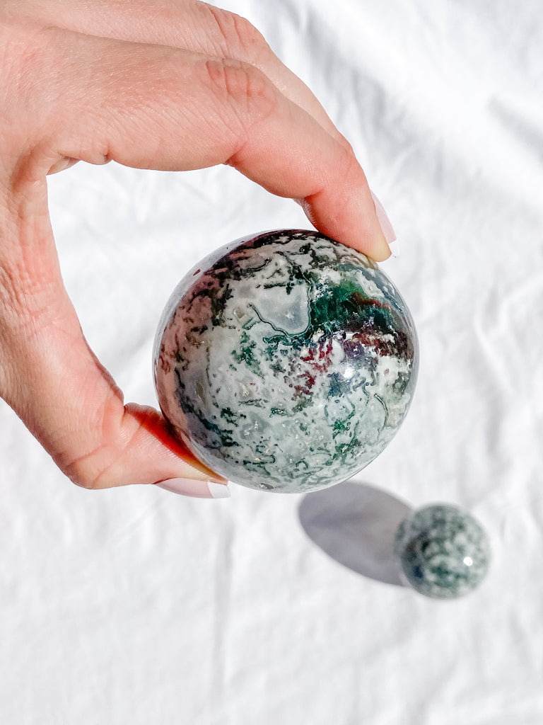 Tree Agate Sphere | X Large