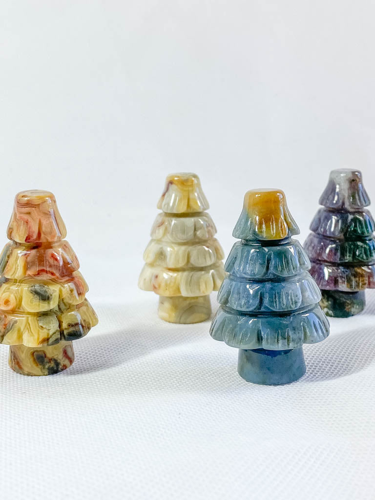 Agate Tree Carving