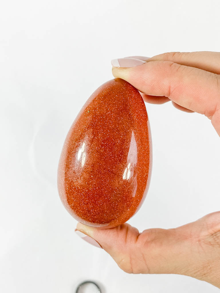 Gold Stone Egg | Large