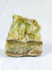 Green Calcite CutBase Natural 1.1kg