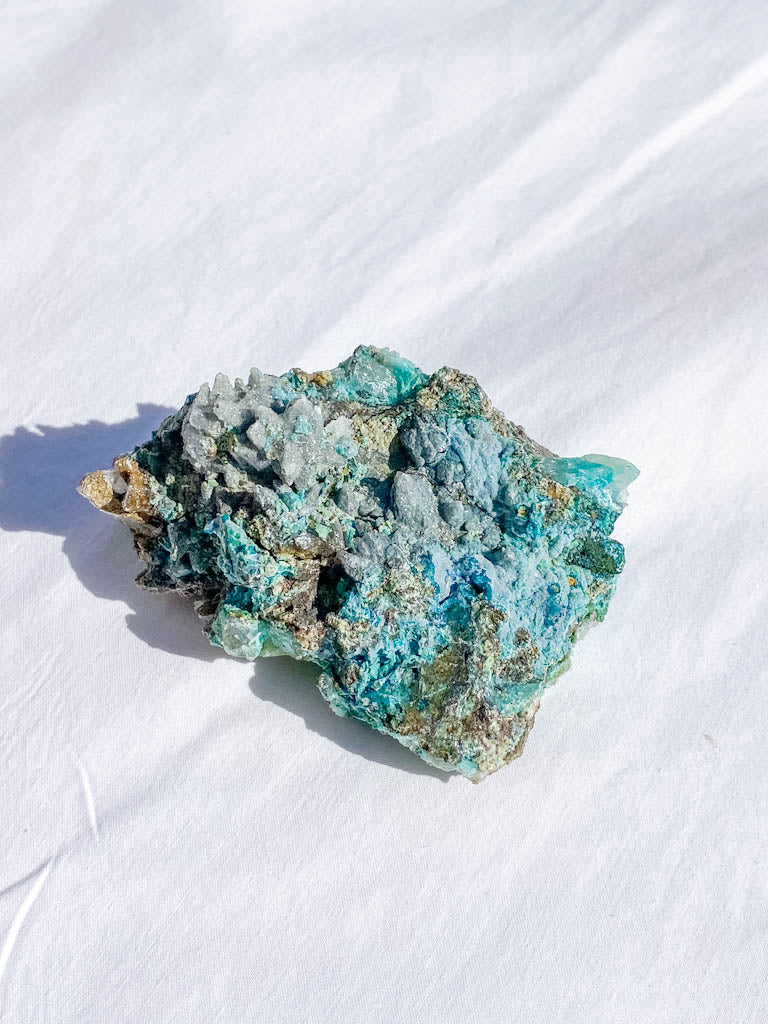 Quantum Quattro Natural Mineral Specimen Cluster 212g