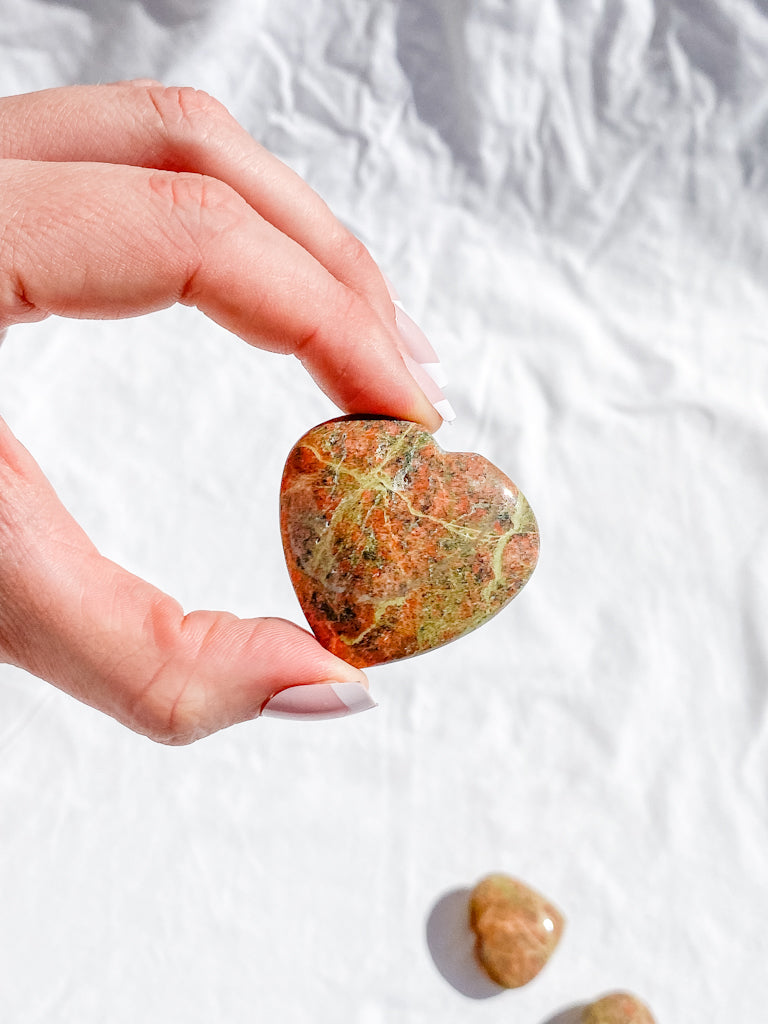 Unakite Heart | Small