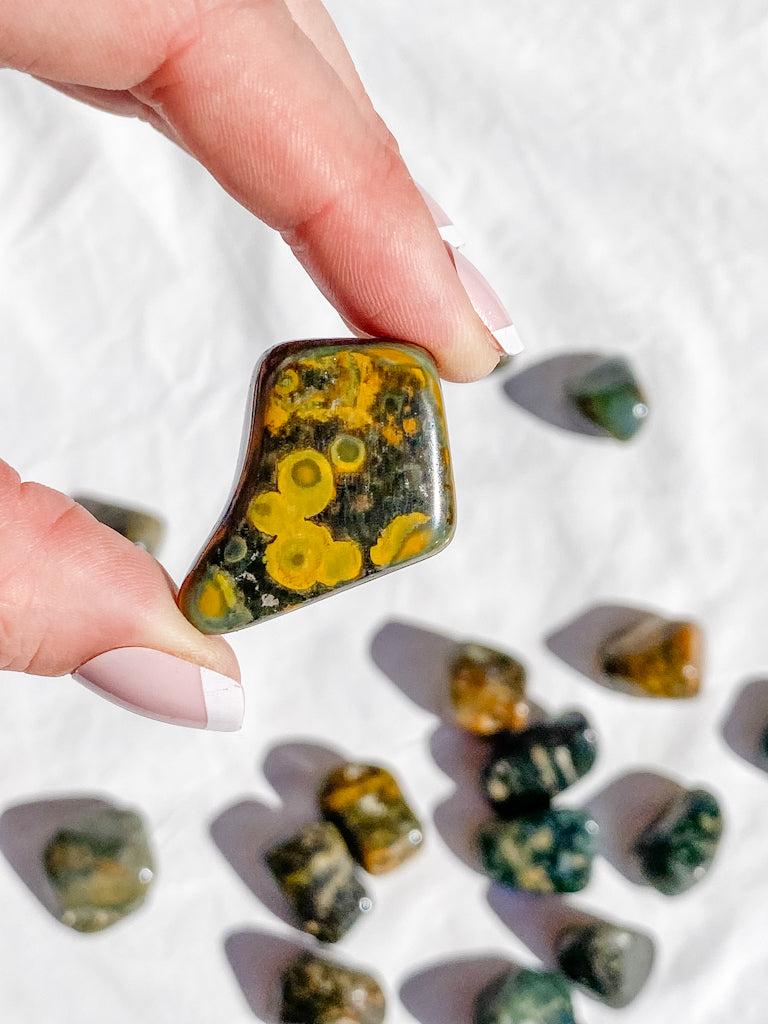 Ocean Jasper Tumbles | Medium