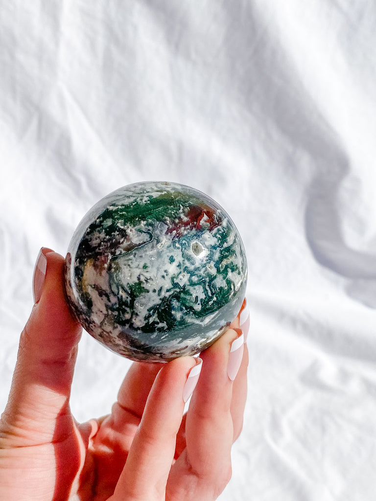 Tree Agate Sphere | X Large