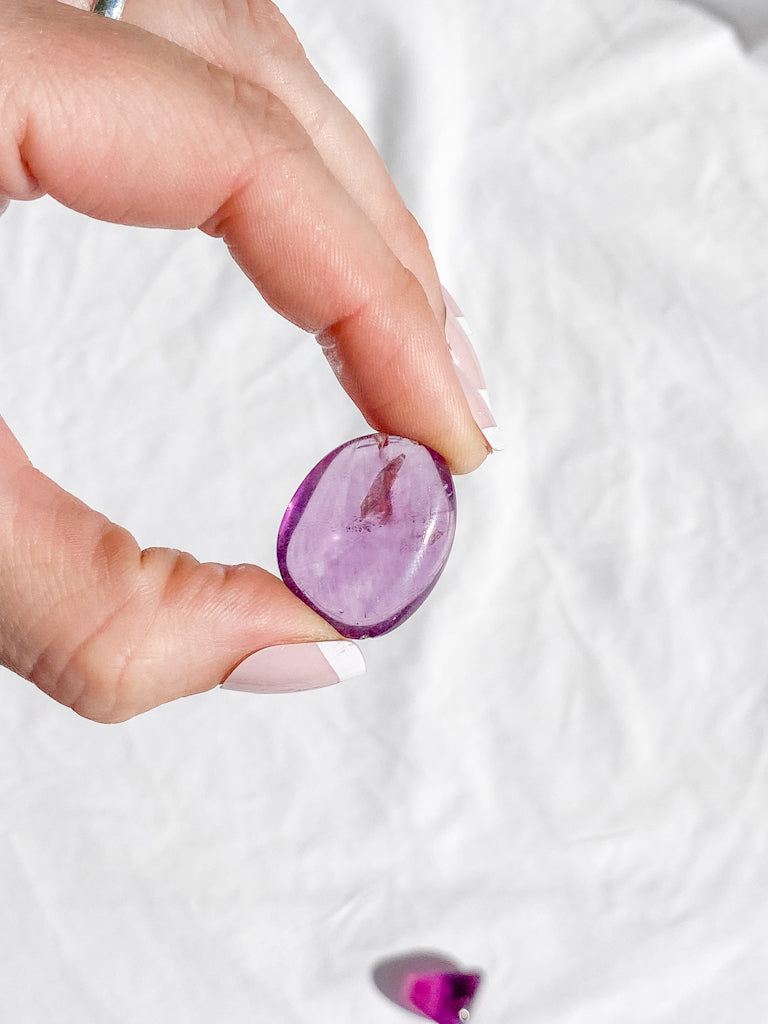 Fluorite Purple Tumbles | Small