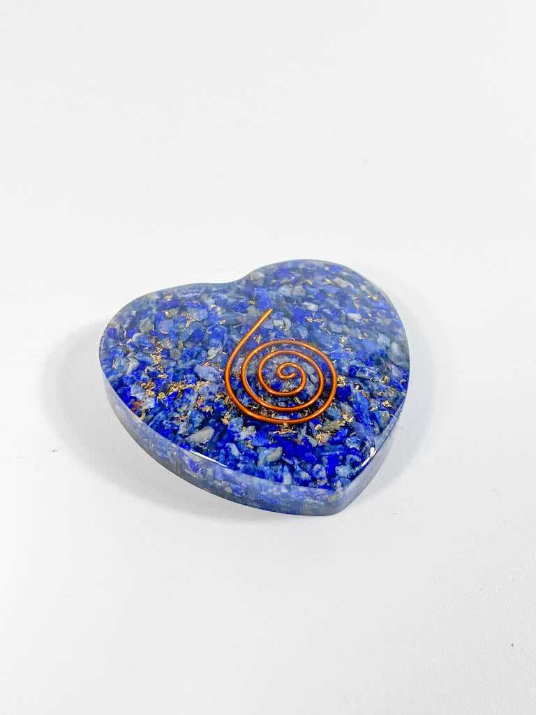 Orgonite Heart Lapis Lazuli | Medium