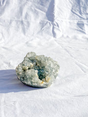 Quartz with Inclusions Mineral Specimen Cluster 388g