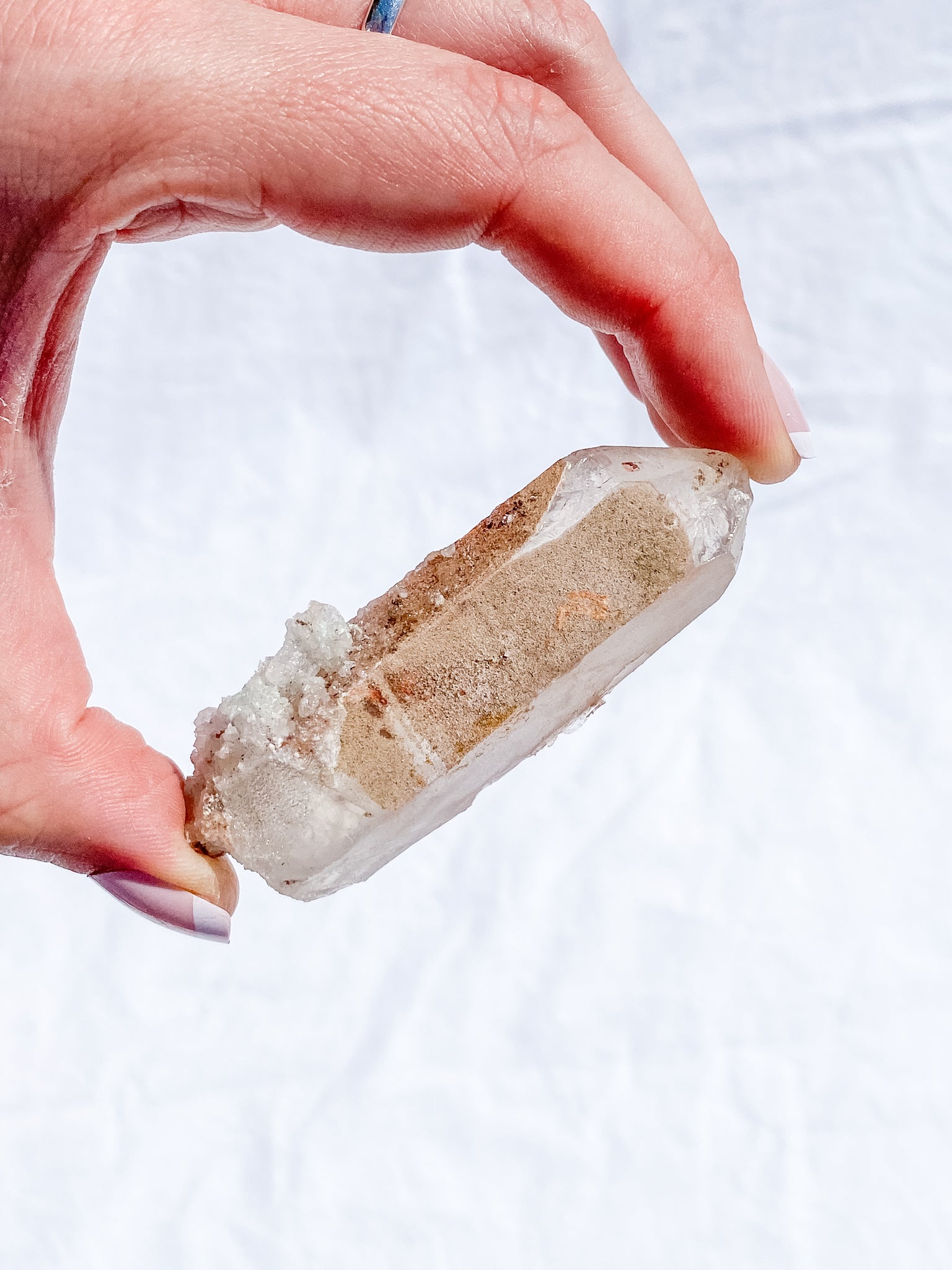 Clear Quartz with Inclusions Natural Point 65g