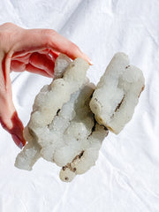 Finger Coral Quartz Cluster 555g